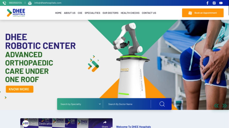 Contact Us - DHEE Hospitals