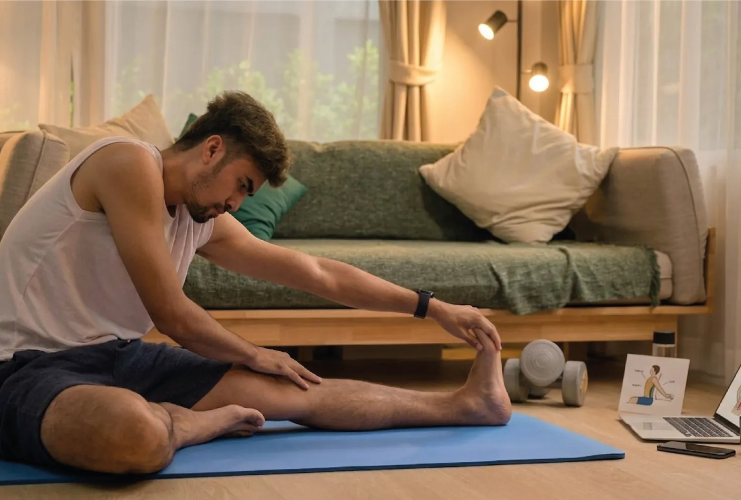 Blog Image - Simple Stretches to Relieve Back and Neck Pain at Home