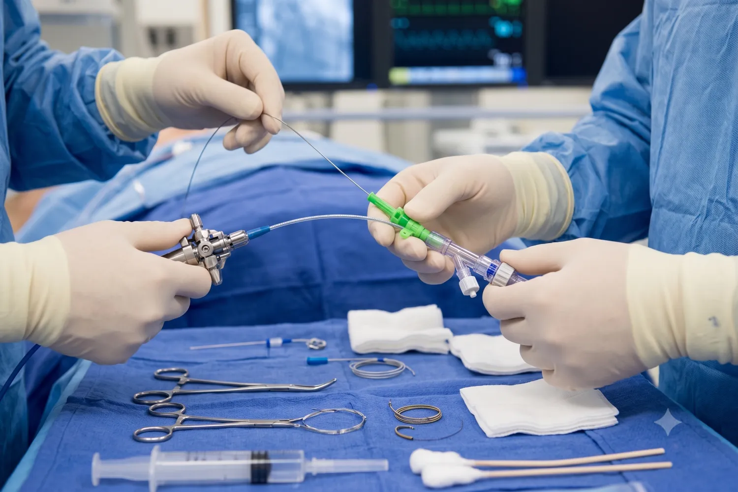 How cardiac catheterization is performed