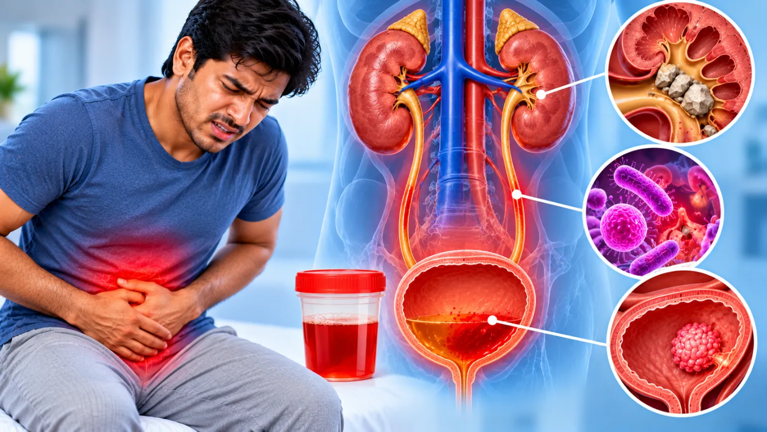 Blog Image - Blood in Urine: Could It Be a Stone, Infection or Bladder Problem?