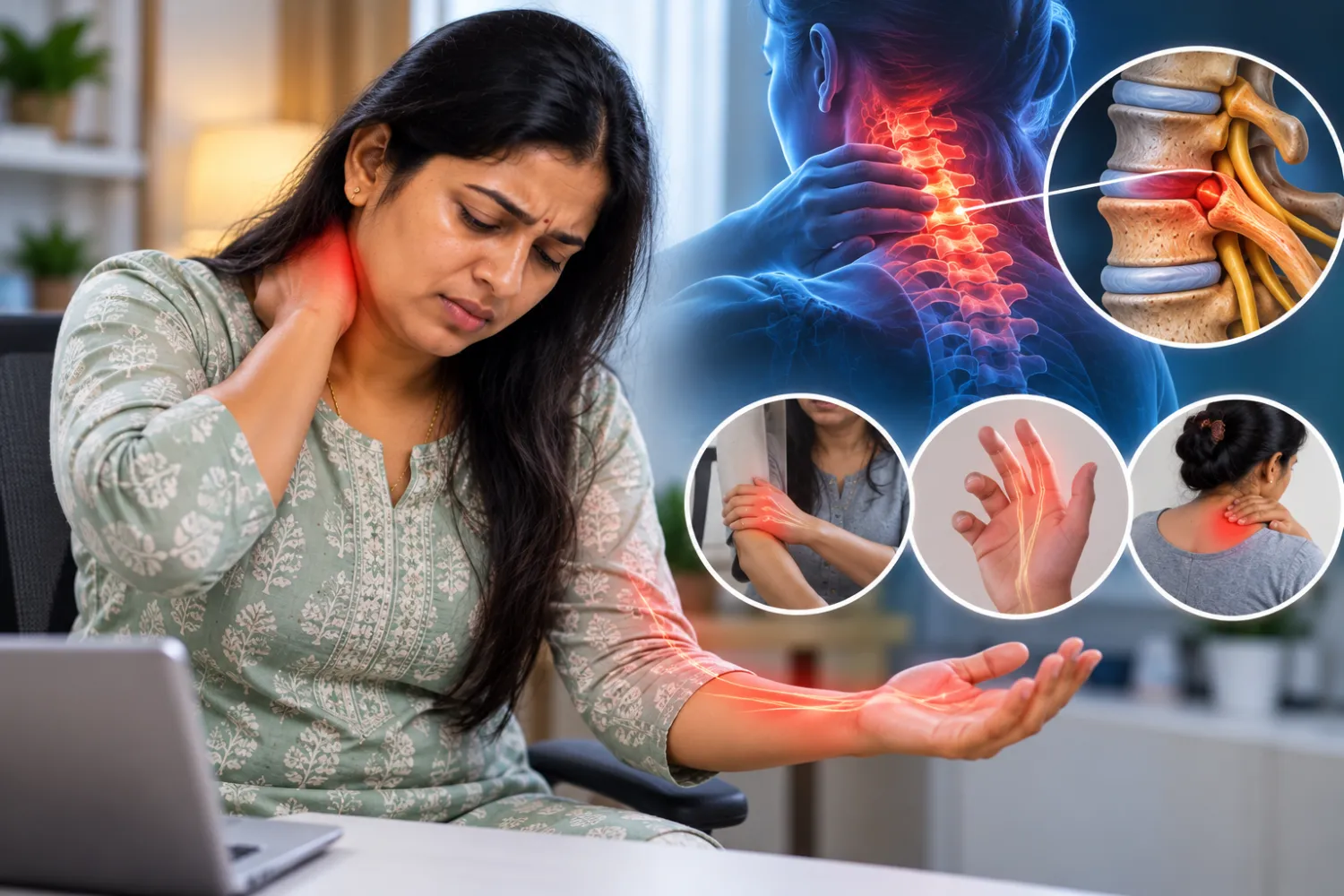 Blog Image - Cervical Spondylosis: Why Neck Pain Can Cause Arm Numbness and Weakness