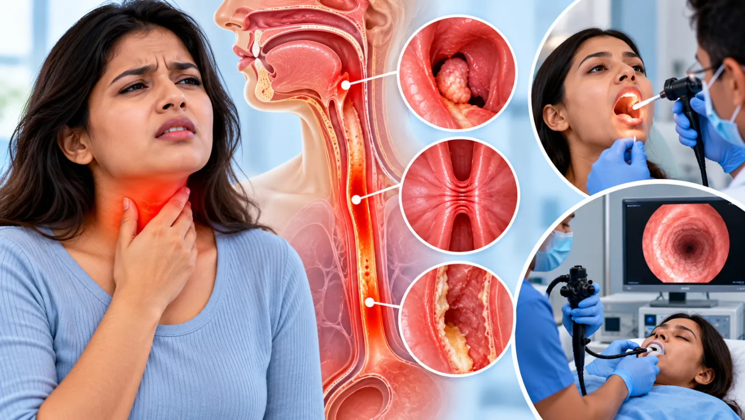Blog Image - Difficulty Swallowing: When Dysphagia Requires Endoscopy or a Throat Examination