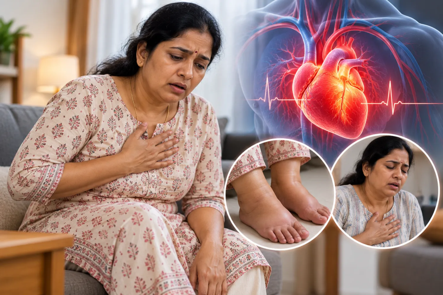 Blog Image - Swollen Feet and Breathlessness: Could These Be Signs of Heart Failure?
